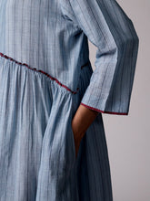 Load image into Gallery viewer, Mandara Stripe Dress DRESSES IKKIVI
