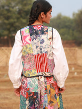 Load image into Gallery viewer, Mila Patchwork Vest JACKETS Doodlage
