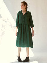 Load image into Gallery viewer, In The Moment Green Dress DRESSES IKKIVI   
