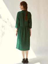 Load image into Gallery viewer, In The Moment Green Dress DRESSES IKKIVI   
