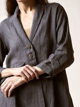 Load image into Gallery viewer, My Fav Charcoal Oversized Blazer Set SETS IKKIVI   
