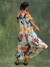 Load image into Gallery viewer, Jill Printed Dress DRESSES Doodlage
