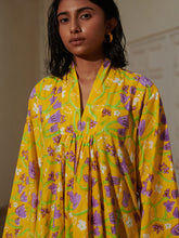 Load image into Gallery viewer, Madeleine Lemon Fleur Dress DRESSES Khajoor   
