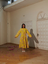 Load image into Gallery viewer, Madeleine Lemon Fleur Dress DRESSES Khajoor   
