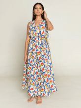 Load image into Gallery viewer, Escher Maxi Dress DRESSES Rias Jaipur
