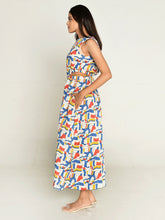 Load image into Gallery viewer, Escher Side Cut Dress DRESSES Rias Jaipur
