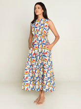 Load image into Gallery viewer, Escher Side Cut Dress DRESSES Rias Jaipur
