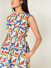 Load image into Gallery viewer, Escher Side Cut Dress DRESSES Rias Jaipur
