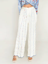 Load image into Gallery viewer, Ponzo White Pant BOTTOMS Rias Jaipur
