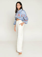 Load image into Gallery viewer, Ponzo White Pant BOTTOMS Rias Jaipur
