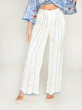 Load image into Gallery viewer, Ponzo White Pant BOTTOMS Rias Jaipur
