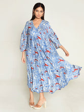 Load image into Gallery viewer, Ponzo Puff Sleeve Dress DRESSES Rias Jaipur
