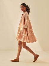 Load image into Gallery viewer, Dusky Pink Shirt Dress DRESSES KHARA KAPAS   
