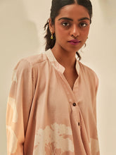 Load image into Gallery viewer, Dusky Pink Shirt Dress DRESSES KHARA KAPAS   
