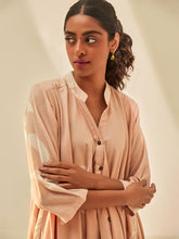 Load image into Gallery viewer, Dusky Pink Shirt Dress DRESSES KHARA KAPAS   
