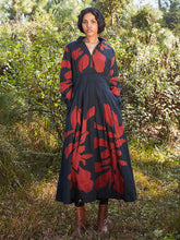 Load image into Gallery viewer, Black Woods Dress DRESSES KHARA KAPAS
