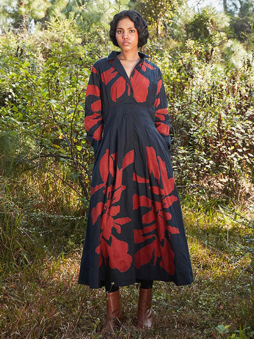 Black Woods Dress DRESSES KHARA KAPAS