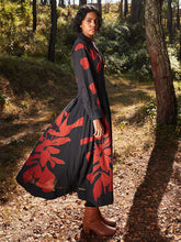 Load image into Gallery viewer, Black Woods Dress DRESSES KHARA KAPAS
