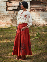 Load image into Gallery viewer, Rustic Reverie Skirt BOTTOMS KHARA KAPAS
