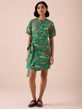 Load image into Gallery viewer, Green Fields Wrap Dress DRESSES SUI
