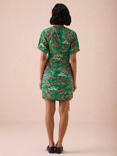 Load image into Gallery viewer, Green Fields Wrap Dress DRESSES SUI
