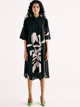 Load image into Gallery viewer, Cleo Flora Shirt Dress DRESSES KHARA KAPAS   
