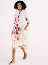 Load image into Gallery viewer, Wild Rose Shirt Dress DRESSES KHARA KAPAS   
