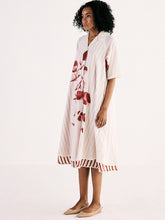 Load image into Gallery viewer, Wild Rose Shirt Dress DRESSES KHARA KAPAS   
