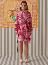 Load image into Gallery viewer, Blush Stripes Uniform Co-ord Set SETS Khajoor
