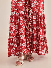 Load image into Gallery viewer, Rose Scarlet Ruffle Dress DRESSES Khajoor
