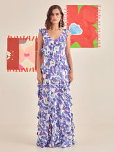 Load image into Gallery viewer, Dream Ruffled Maxi Dress DRESSES Khajoor
