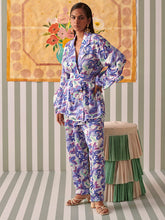 Load image into Gallery viewer, Abstract Gardenia Blazer Set SETS Khajoor
