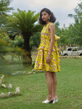 Load image into Gallery viewer, Le Lemon Fleur Babydoll Dress DRESSES Khajoor   
