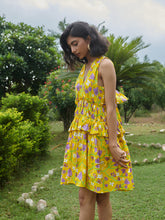 Load image into Gallery viewer, Le Lemon Fleur Babydoll Dress DRESSES Khajoor   
