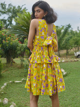 Load image into Gallery viewer, Le Lemon Fleur Babydoll Dress DRESSES Khajoor   
