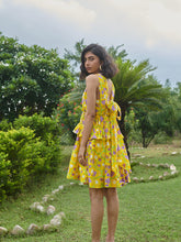 Load image into Gallery viewer, Le Lemon Fleur Babydoll Dress DRESSES Khajoor   
