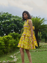 Load image into Gallery viewer, Le Lemon Fleur Babydoll Dress DRESSES Khajoor   
