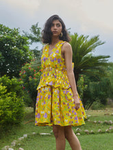 Load image into Gallery viewer, Le Lemon Fleur Babydoll Dress DRESSES Khajoor   
