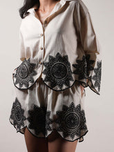 Load image into Gallery viewer, Oatmeal Boota Co-ord Set SETS Mati   
