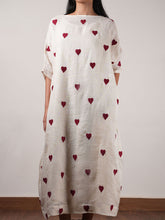 Load image into Gallery viewer, Oatmeal Heart Dress DRESSES Mati   
