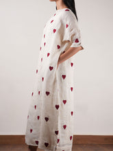 Load image into Gallery viewer, Oatmeal Heart Dress DRESSES Mati   
