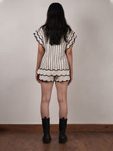 Load image into Gallery viewer, Oatmeal Scallop Shirt TOPS Mati   
