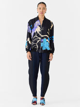 Load image into Gallery viewer, Black Crane Bomber Jacket JACKETS IKKIVI
