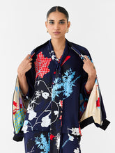 Load image into Gallery viewer, Royal Ikigai Bomber Jacket JACKETS IKKIVI
