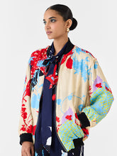 Load image into Gallery viewer, Royal Ikigai Bomber Jacket JACKETS IKKIVI
