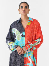 Load image into Gallery viewer, Koi Shirt Dress DRESSES IKKIVI
