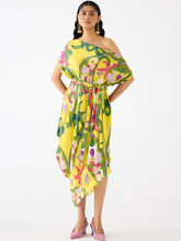 Load image into Gallery viewer, Paisley Draped Dress DRESSES IKKIVI   
