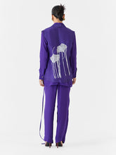 Load image into Gallery viewer, Violet Organza Jacket JACKETS IKKIVI
