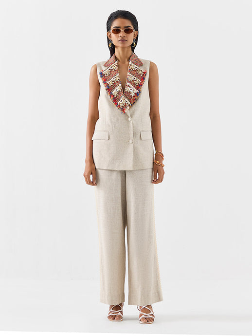 Palm Island Blazer & Pants Co-ord Set SETS IKKIVI