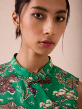 Load image into Gallery viewer, The Evergreen Luck Cheongsam Blouse TOPS SUI
